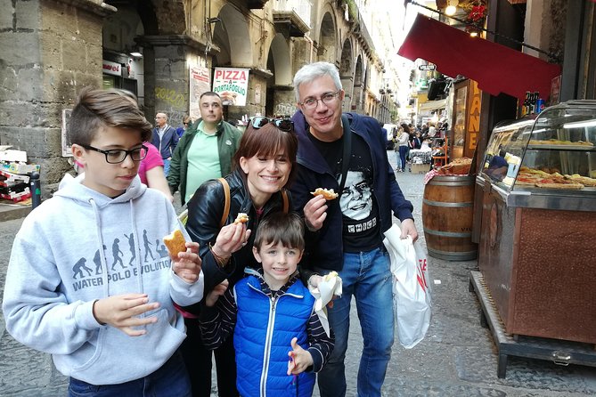 Tasty Naples Street Food Tour of MustEat Gourmet Specialties and MustSee Sites - San Gregorio Armeno: artisan shops, then pizza fritta