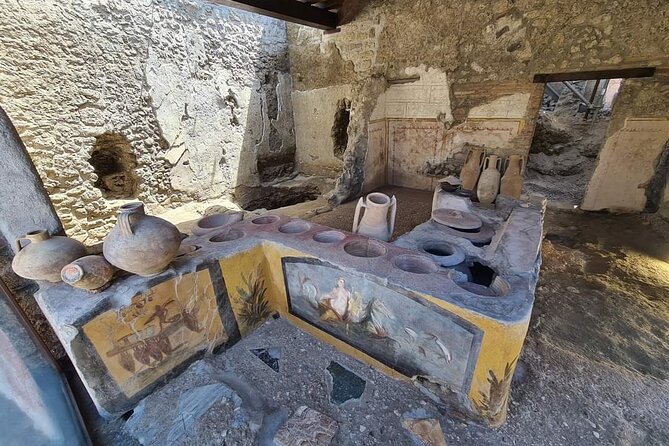 The charm of Pompeii and Herculaneum.Private Tour with Official Guide - Train to Herculaneum, Included so You Can Stay in the Flow