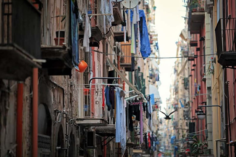 The Naples Grand Tour of the City and Hidden Gems - Piazza Bellini and the Greek Walls of Neapolis