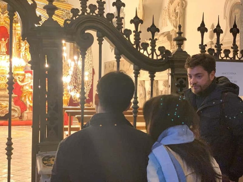 The Naples Grand Tour of the City and Hidden Gems - Piazza del Gesù, Via San Gregorio Armeno, and the Crib Shop Street