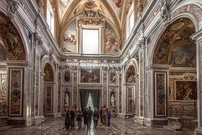 Tour in the Charterhouse of St. Martin and Pedamentina with an art expert - Entering the Certosa e Museo di San Martino: art, views, and stairs