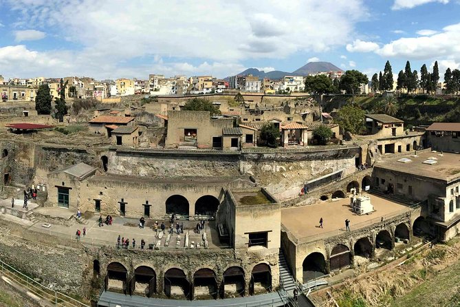 Vesuvius and Herculaneum Day Trip from Naples with Skip the Line - Herculaneum on your own: mosaics, houses, and the forum thermal spas