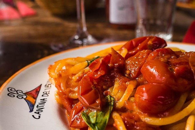Wine & Food Tour at the Vesuvius Winery - The Rome-inspired Neapolitan menu, plus digestives and desserts